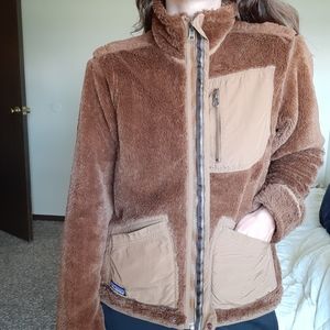 Patagonia fleece reversible jacket